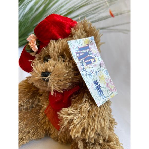 Vintage 7” Bridget Bear With Velvet Hat NWT - Picture 4 of 4